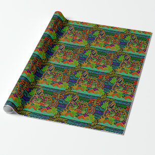 Florida Alligator - Hurrican Critters Wrapping Paper