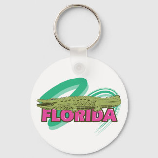 Florida Alligator Keychain