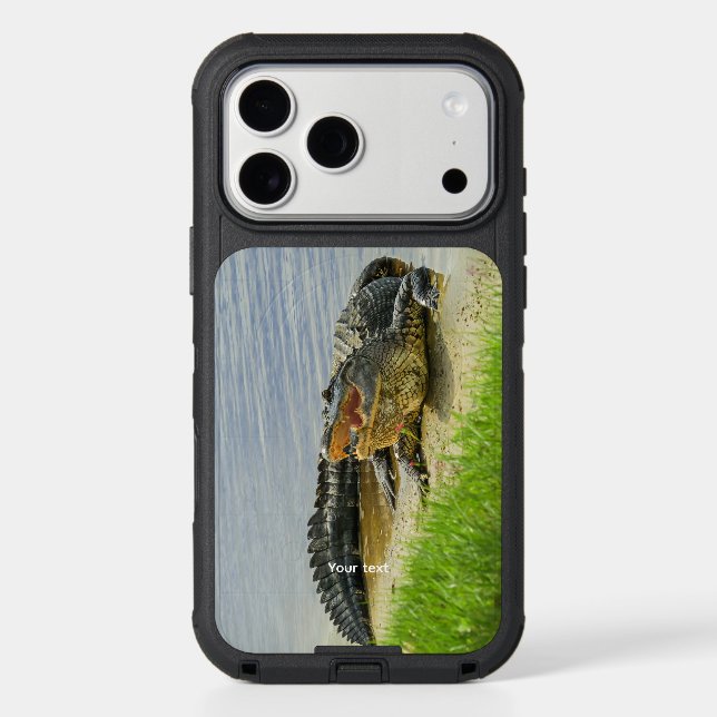 Florida American Alligator Otterbox iPhone Case (Back)