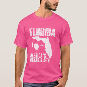 Florida America's Mullet Funny Patriotic American T-Shirt