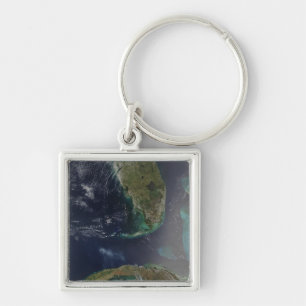 Florida and Cuba Keychain