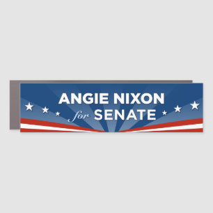 Florida Angie Nixon for Senate Bumper Car Magnet