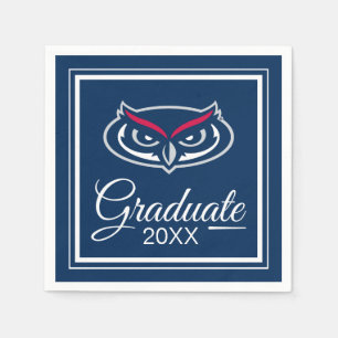 Florida Atlantic Graduation Napkins