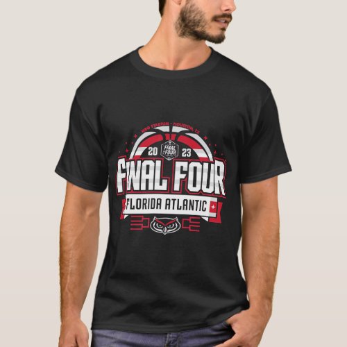 Florida Atlantic Owls Final Four 2023 Basketball B T_Shirt