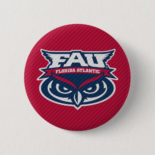 Florida Atlantic University Carbon Fiber Button