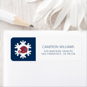 Florida Atlantic University Holiday Label