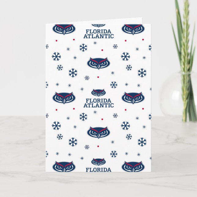 Florida Atlantic University Holiday Pattern (Front)