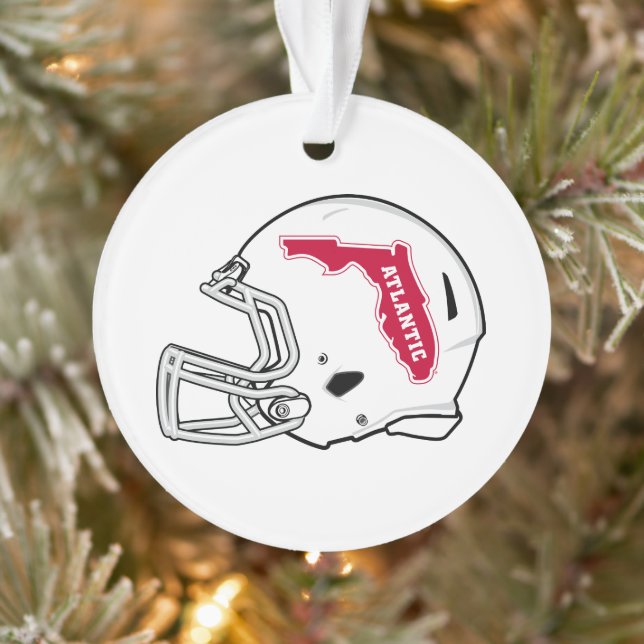 Florida Atlantic University Holiday Pattern Ornament (Tree)