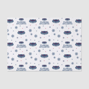 Florida Atlantic University Holiday Pattern Tissue Paper