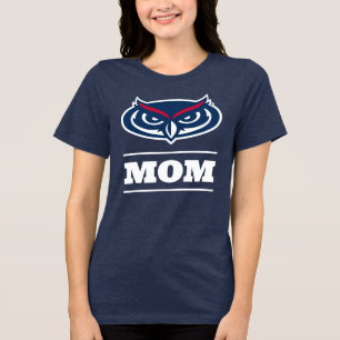 Florida Atlantic University Owls Mom Tri-Blend Shirt