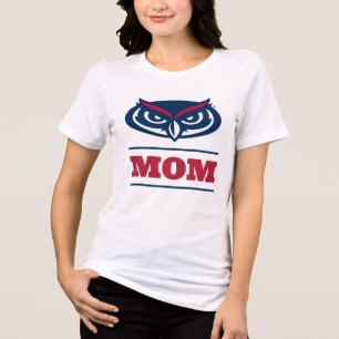 Florida Atlantic University Owls Mom Tri-Blend Shirt