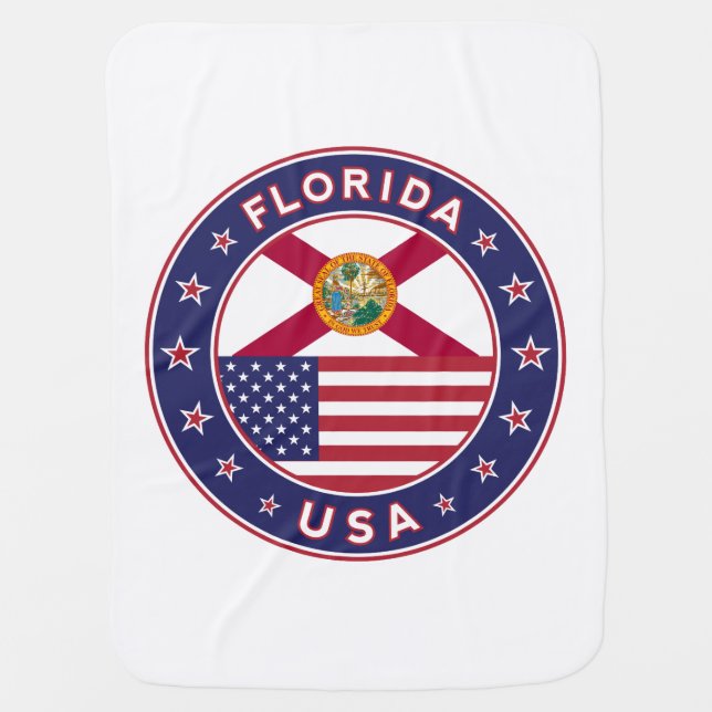 Florida Baby Blanket (Front)