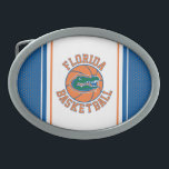 Florida Basketball | Gator Head Belt Buckle<br><div class="desc">Check out this custom Florida Basketball icon with the Gator Head icon. Zazzle offers the most exciting and unique gear for the ultimate Florida Gator fan! All of our products are officially licensed and customizable, which makes them perfect for students, alumni, family, fans, and faculty. Whether you are gearing up...</div>