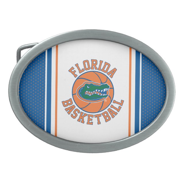 Florida Basketball | Gator Head Belt Buckle (Front)