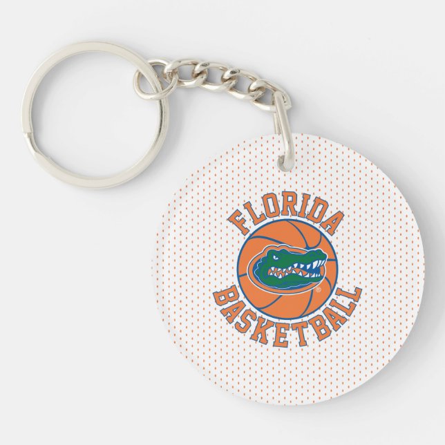 Florida Basketball | Gator Head Keychain (Front)