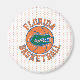 Florida Basketball Gator Head Magnet