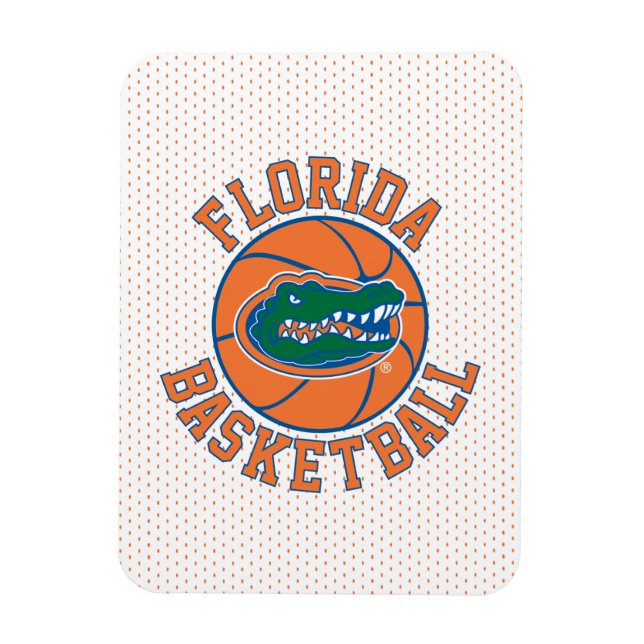 Florida Basketball | Gator Head Magnet (Vertical)