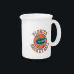 Florida Basketball | Gator Head Pitcher<br><div class="desc">Check out this custom Florida Basketball icon with the Gator Head icon. Zazzle offers the most exciting and unique gear for the ultimate Florida Gator fan! All of our products are officially licensed and customizable, which makes them perfect for students, alumni, family, fans, and faculty. Whether you are gearing up...</div>