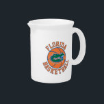 Florida Basketball | Gator Head Pitcher<br><div class="desc">Check out this custom Florida Basketball icon with the Gator Head icon. Zazzle offers the most exciting and unique gear for the ultimate Florida Gator fan! All of our products are officially licensed and customizable, which makes them perfect for students, alumni, family, fans, and faculty. Whether you are gearing up...</div>