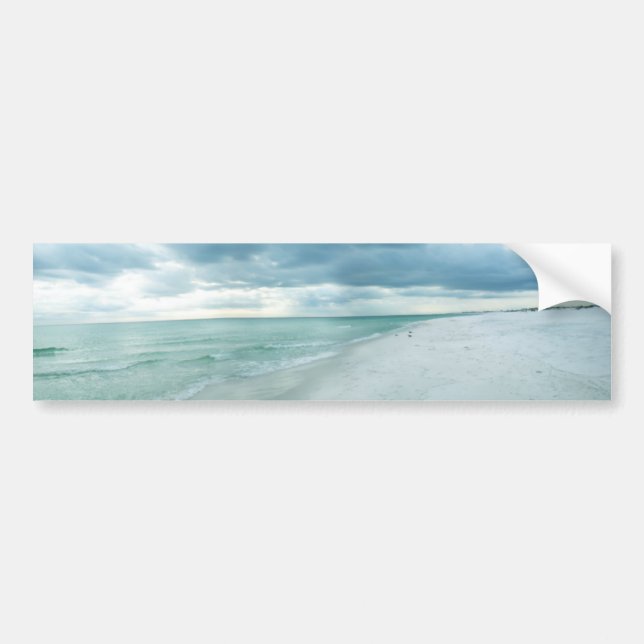 Florida Beach Bumper Sticker (Front)