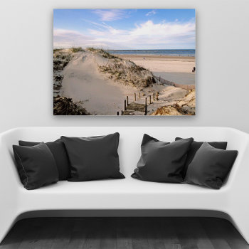 Florida Beach Dunes Ponce Inlet Poster by millhill at Zazzle