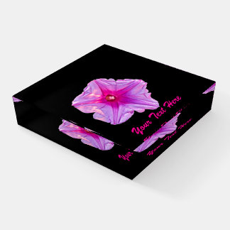 Florida Beach Flower Vacation Paperweight