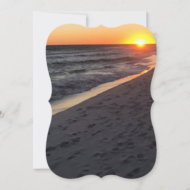 Florida Beach Invitation (Front)