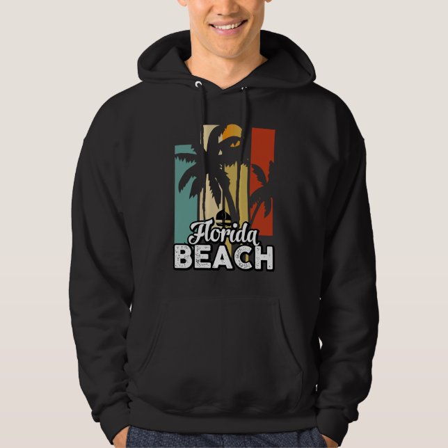 Florida Beach kids girls women men Hoodie (Front)