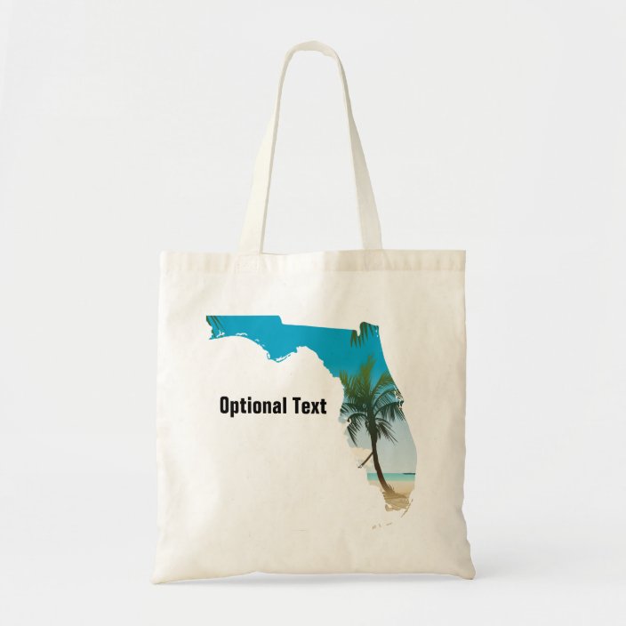palm tree beach bag