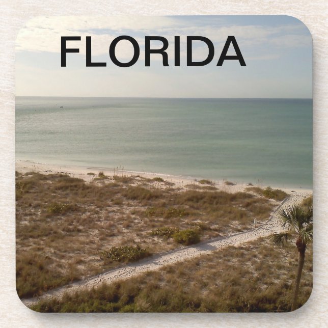 Florida Beach Path Toward the Shore Coaster (Front)
