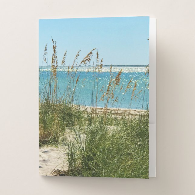 Florida Beach Pocket Folder (Front)