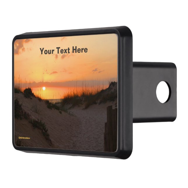 Florida Beach Sunset Hitch Cover (Left)