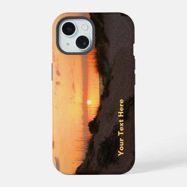 Florida Beach Sunset Iphone Case (Back)