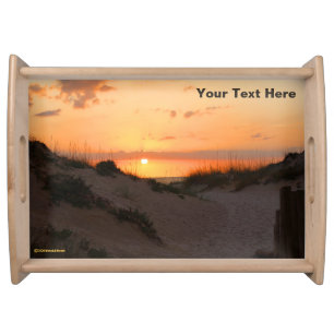 Florida Beach Sunset Serving Tray