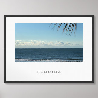 Florida Beach Travel Poster