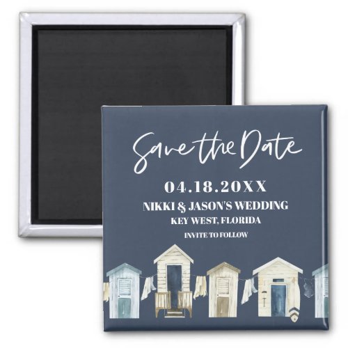 Florida Beach Wedding Save the Date Magnets