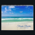 Florida Beaches Beautiful Ocean Photography 2025 Calendar<br><div class="desc">Beautiful beach photography from Destin,  Florida fills this pretty,  scenic wall calendar for 2025. Dream about your tropical summer vacation with ocean photos taken in Sandestin. The emerald blue green waters fill the pages of this gorgeous seaside calendar.</div>