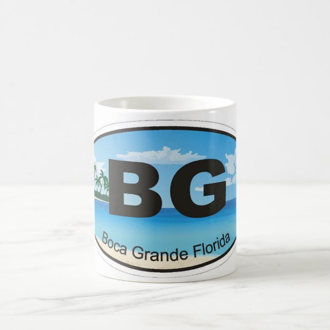  Florida - BG - Boca Grande Emblem Mug (Center)