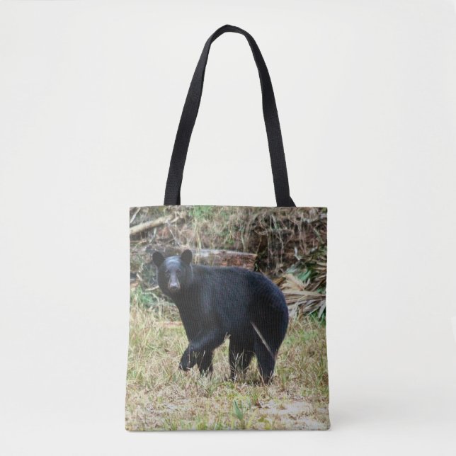 Florida Black Bear Tote Bag (Front)