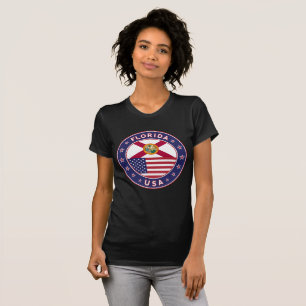 Florida, black t-shirt, T-Shirt