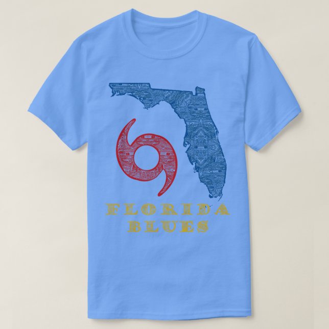 Florida Blues T-Shirt (Design Front)