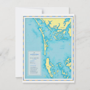 Florida - Boca Grande Marina Vintage Postcard