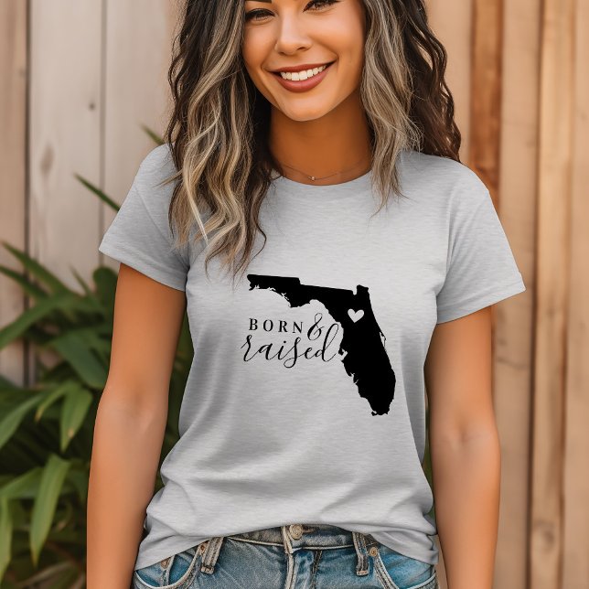 Florida Born and Raised State Tee (Creator Uploaded)