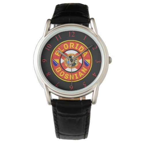 Florida Bosnian American Wrist Watch