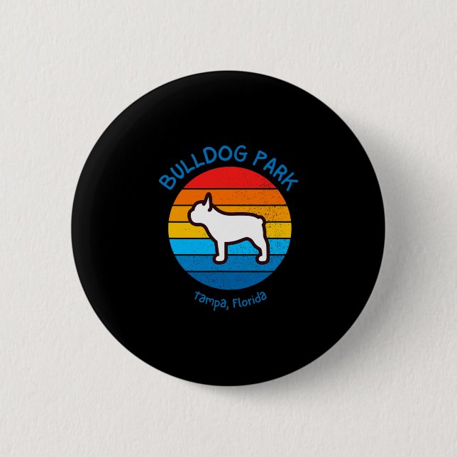 Florida Bulldog Park  Button (Front)