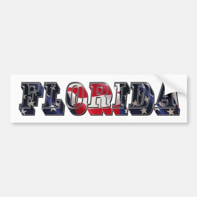 Florida Bumper Sticker (Front)