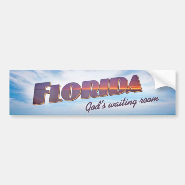 Florida bumper sticker (Front)