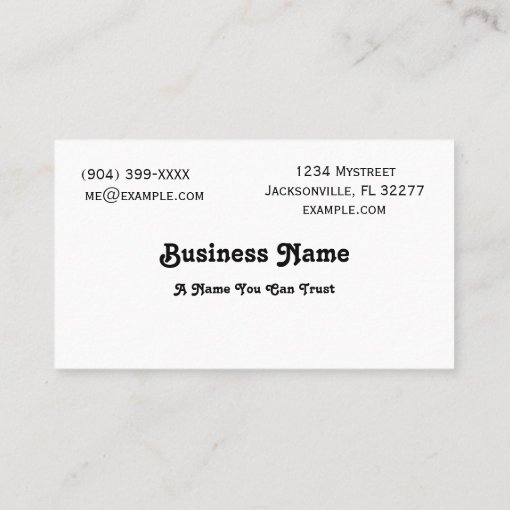 Florida Business Card R80c780e228da487fb43f9317984da037 Tcvcm 510 