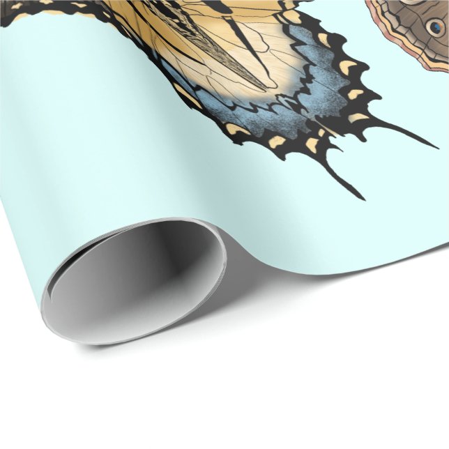 Florida Butterfly Party 30 in x 6 ft Matte paper  (Roll Corner)