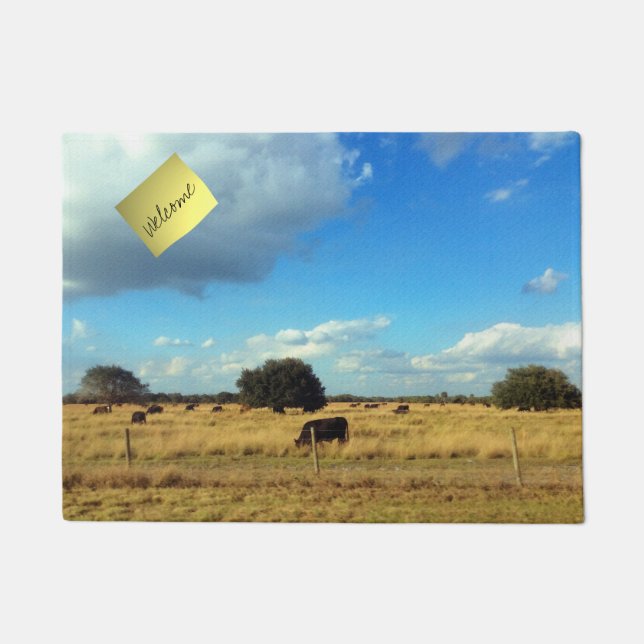 Florida Cattle Doormat (Front)